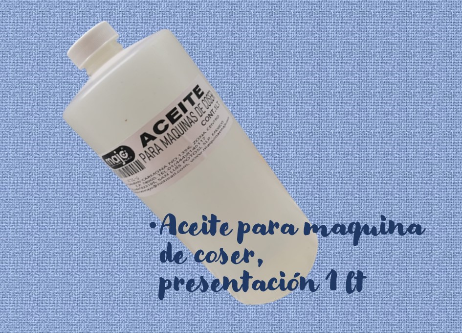 ACEITE PARA MAQUINA DE COSER